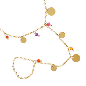 Pulsera Spirit Swirl Dorado Anartxy