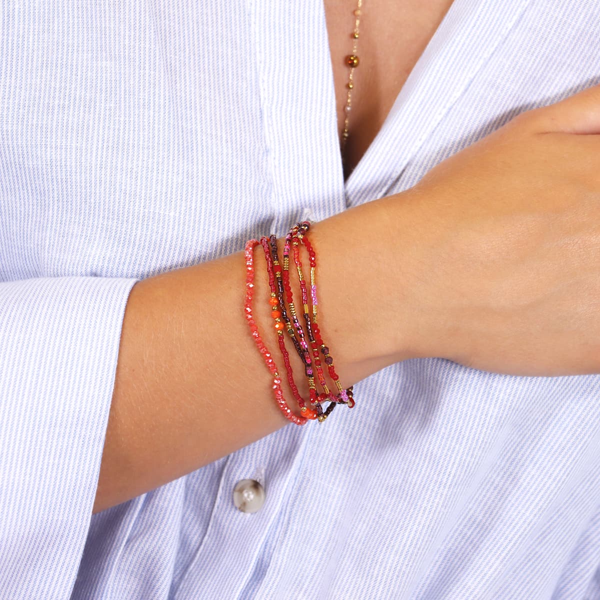 Pulsera Spirit Joy Rojo Anartxy