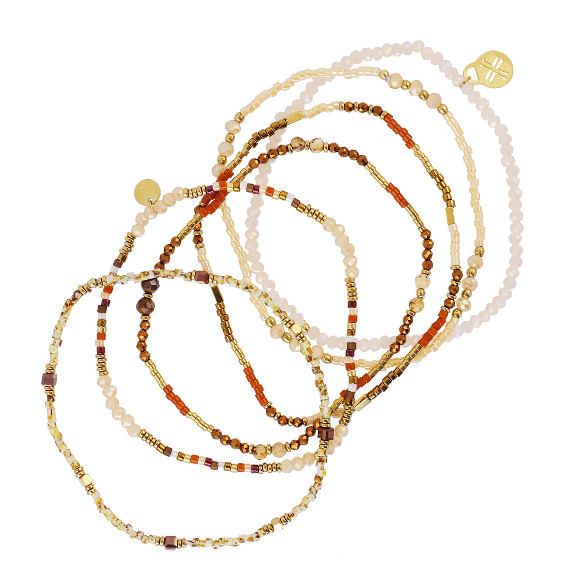 Pulsera Spirit Joy Beige Anartxy