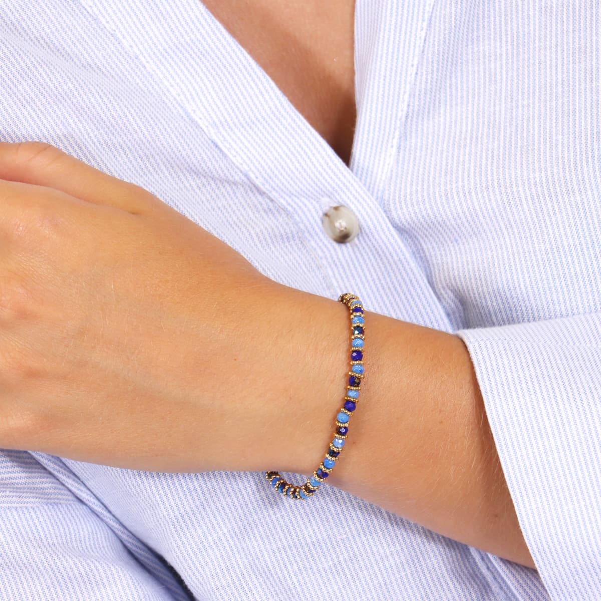 Pulsera Spirit Jolly Azul Anartxy