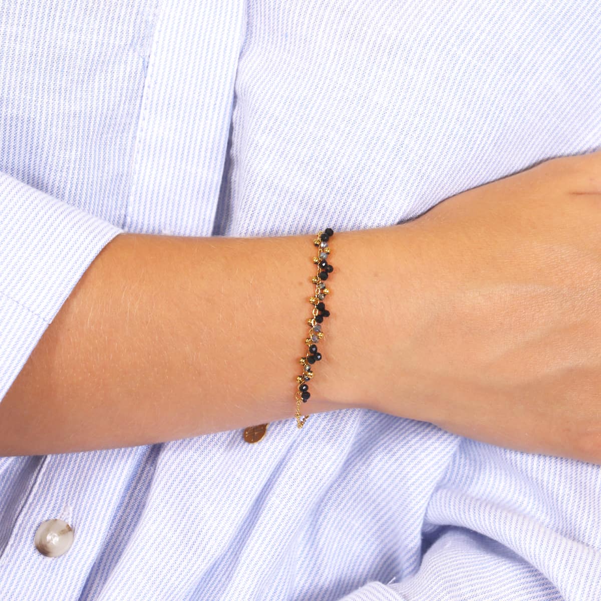 Pulsera Spirit Beadly Negro Anartxy