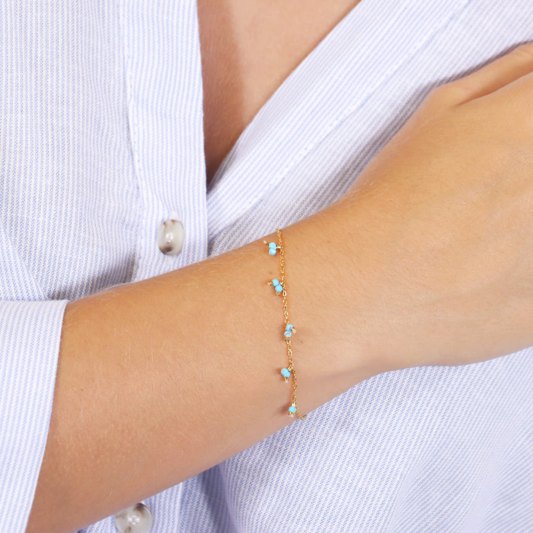 Pulsera Spirit Dazzle Turquesa Anartxy