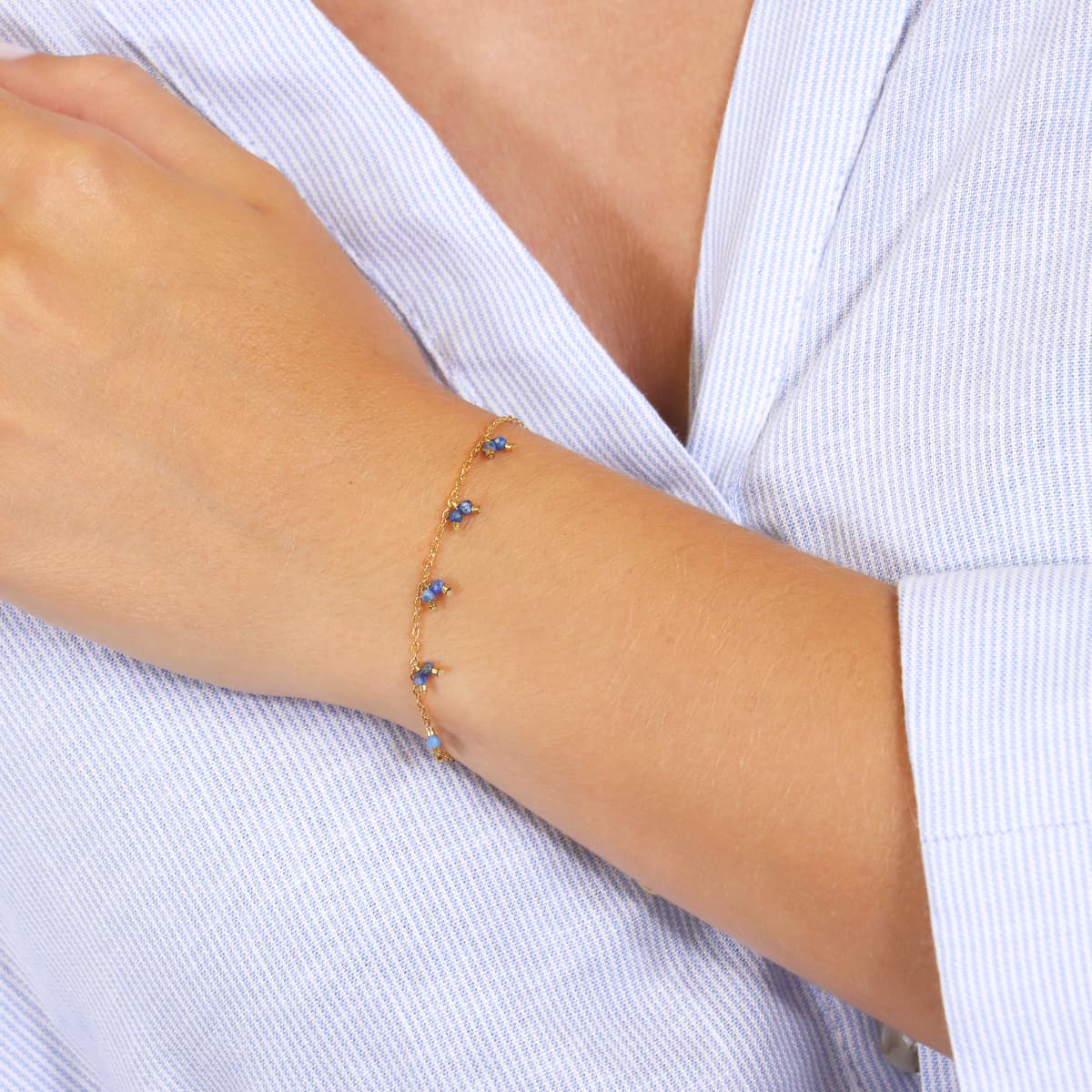 Pulsera Spirit Dazzle Azul Anartxy