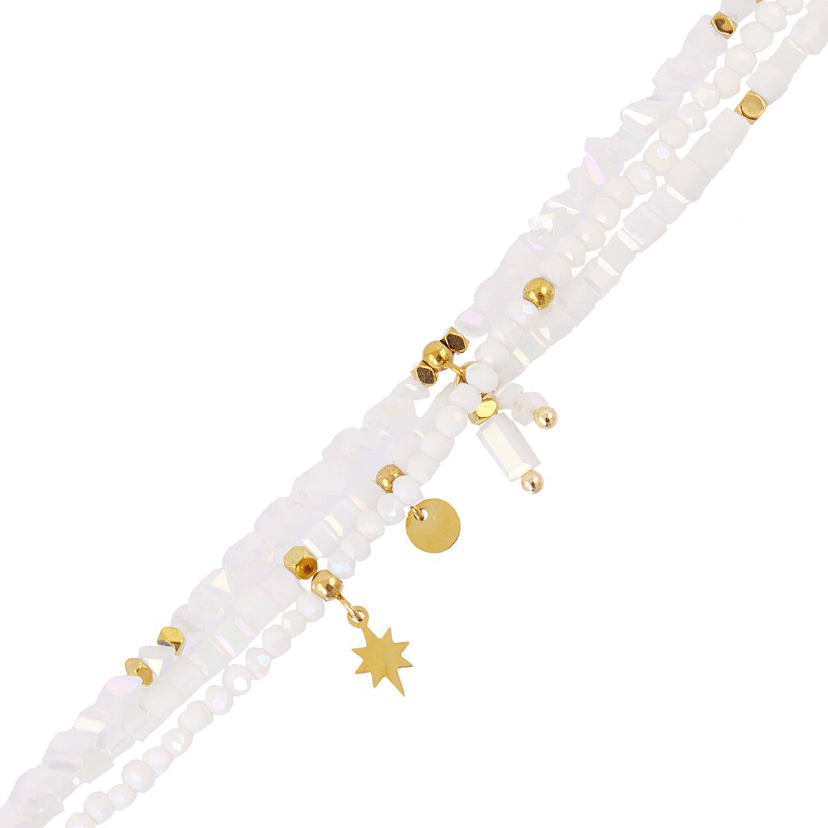Pulsera Spirit Stones Blanco Anartxy