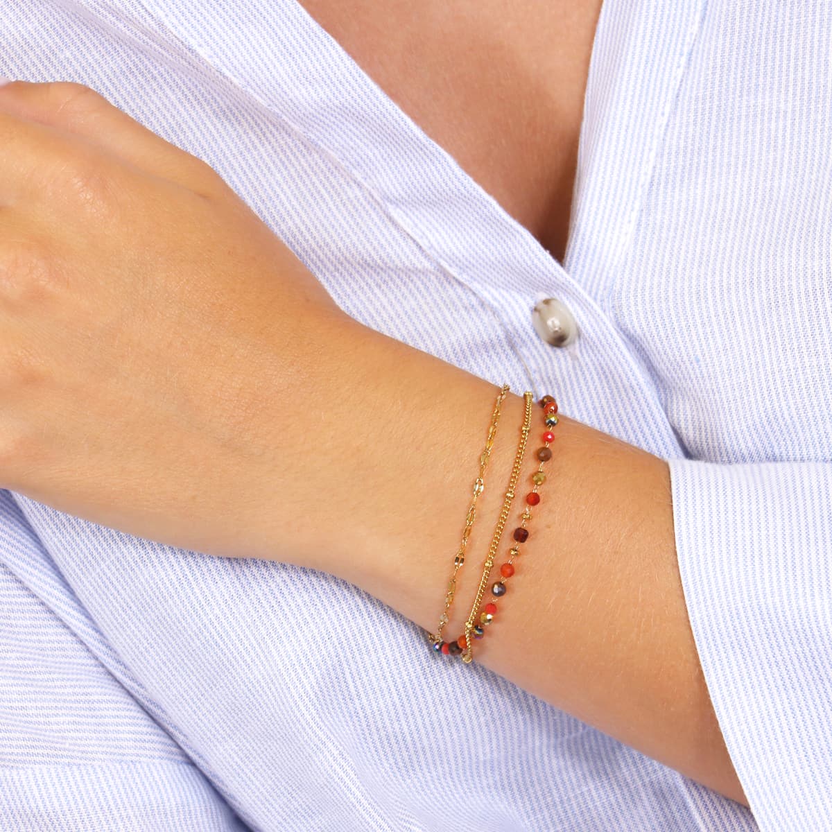 Pulsera Spirit Quira Café Anartxy