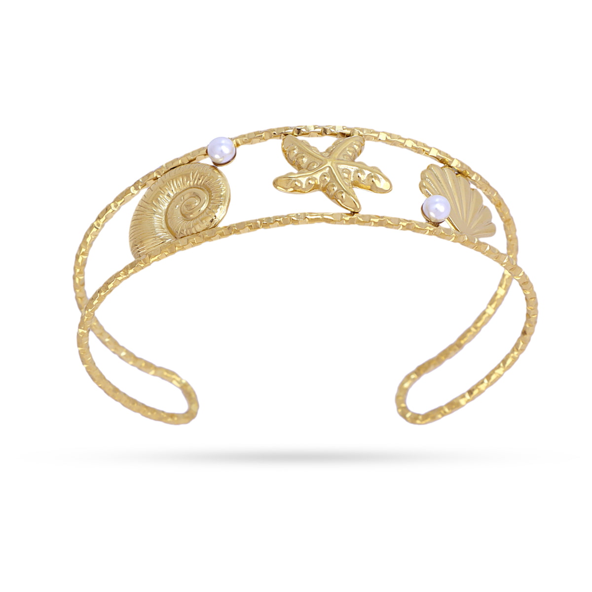 Pulsera Tide Nixie Dorado Anartxy