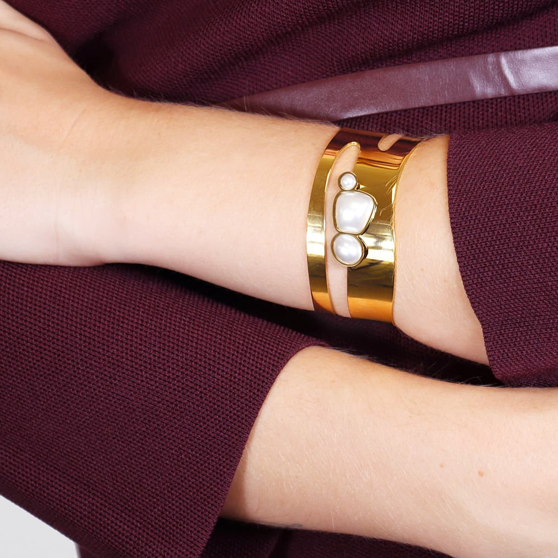 Pulsera Whim Shella Dorado Anartxy