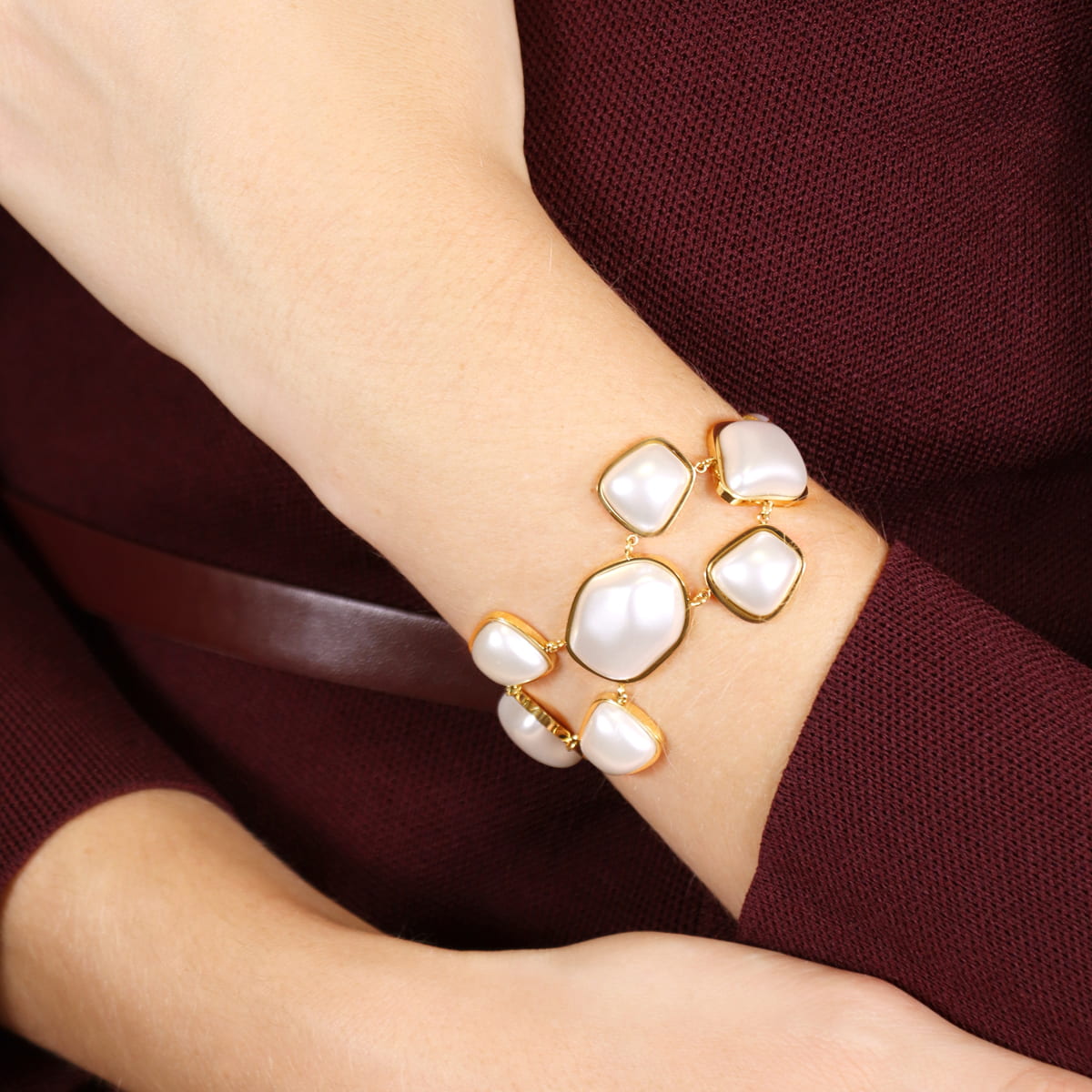 Pulsera Whim Nyra Dorado Anartxy