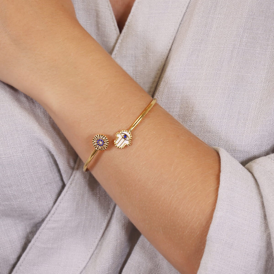 Pulsera Mystic Glowen Blanco Anartxy