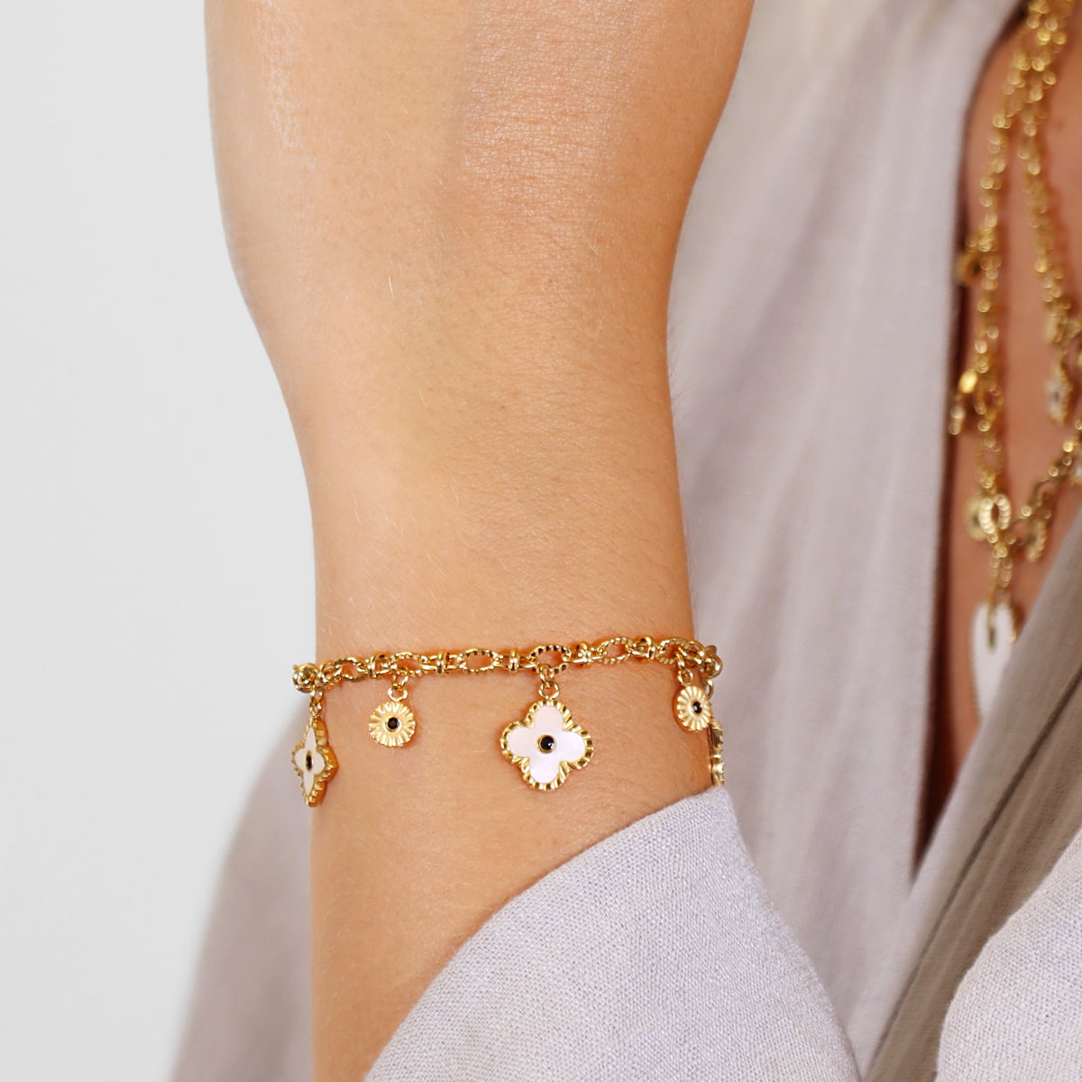 Pulsera Mystic Reverie Blanco Anartxy