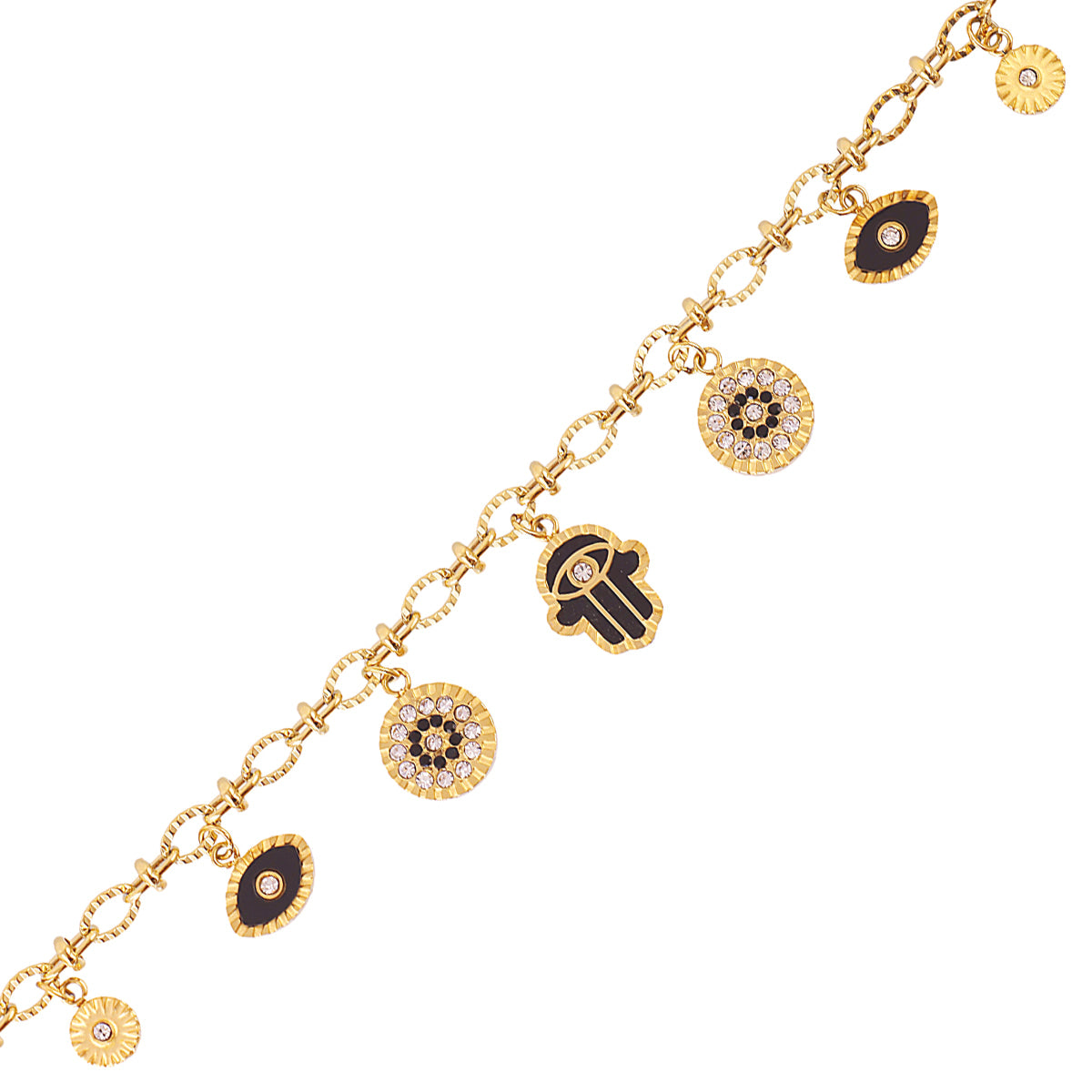 Pulsera Mystic Radiosa Negro Anartxy