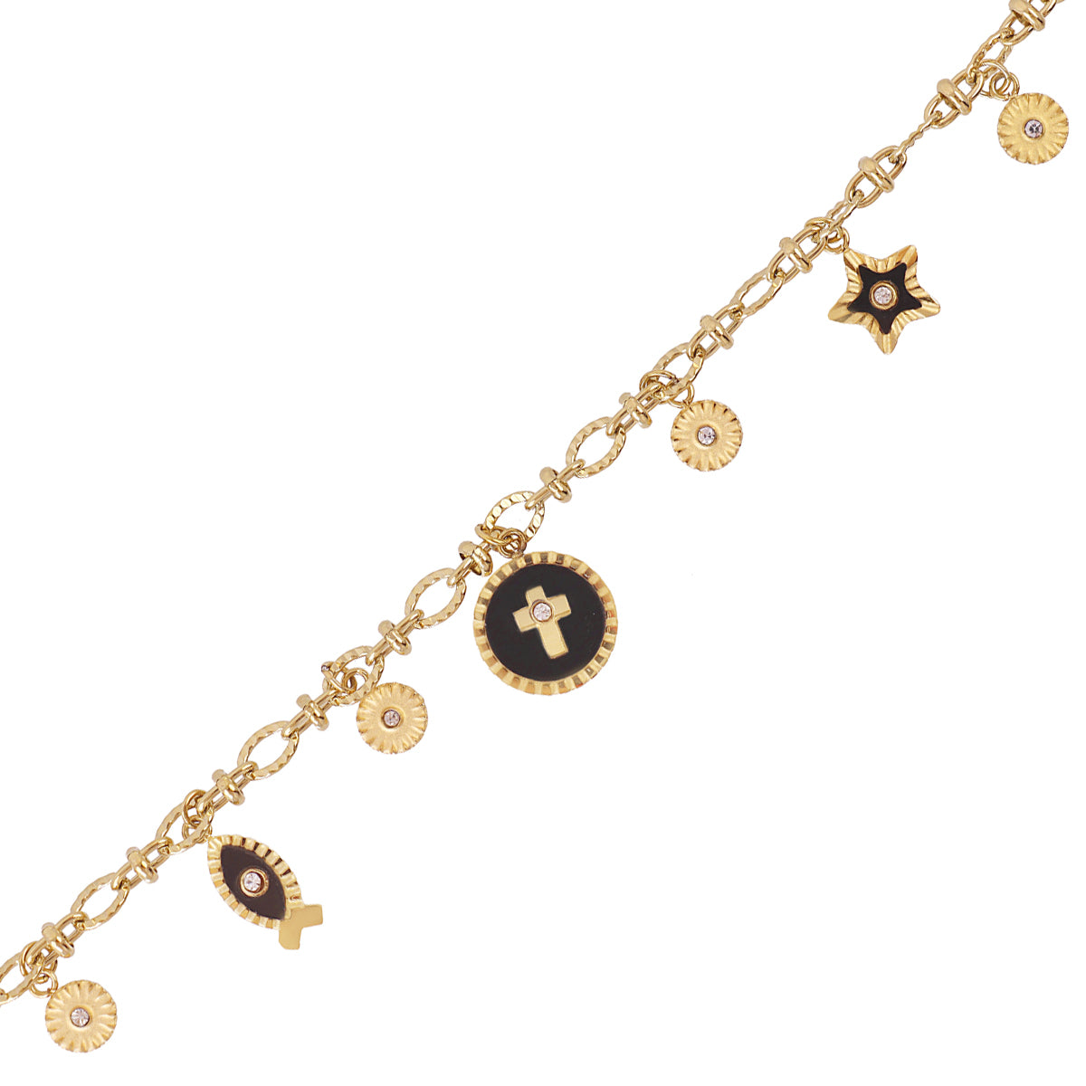 Pulsera Mystic Sacra Negro Anartxy