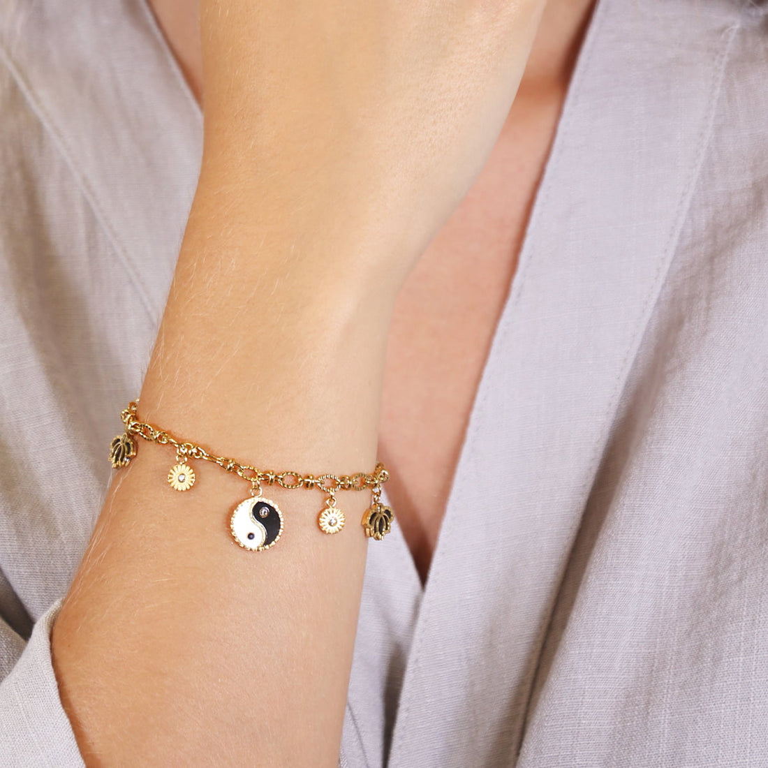 Pulsera Mystic Equinox Blanco Anartxy