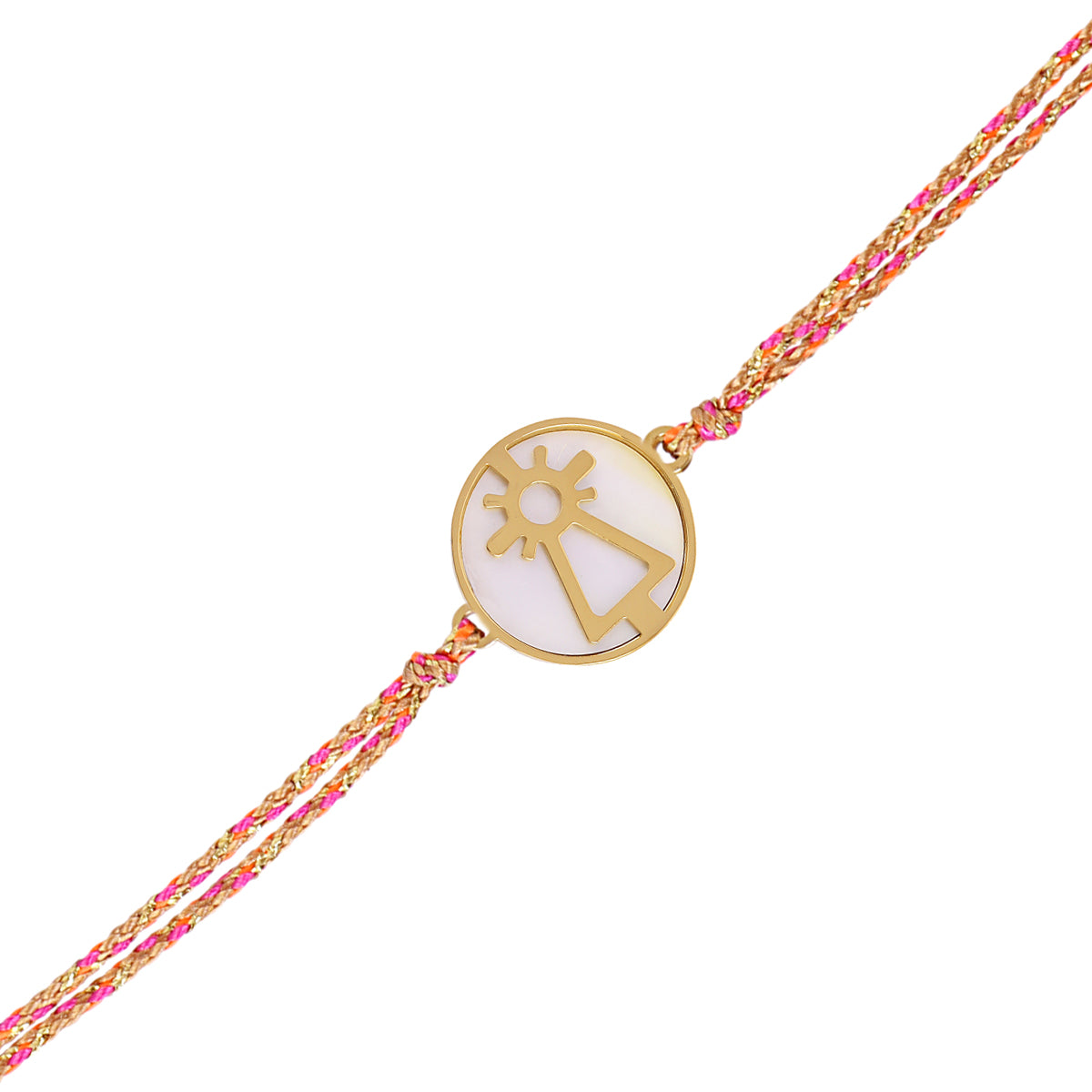 Pulsera Faith Holy Naranja Anartxy