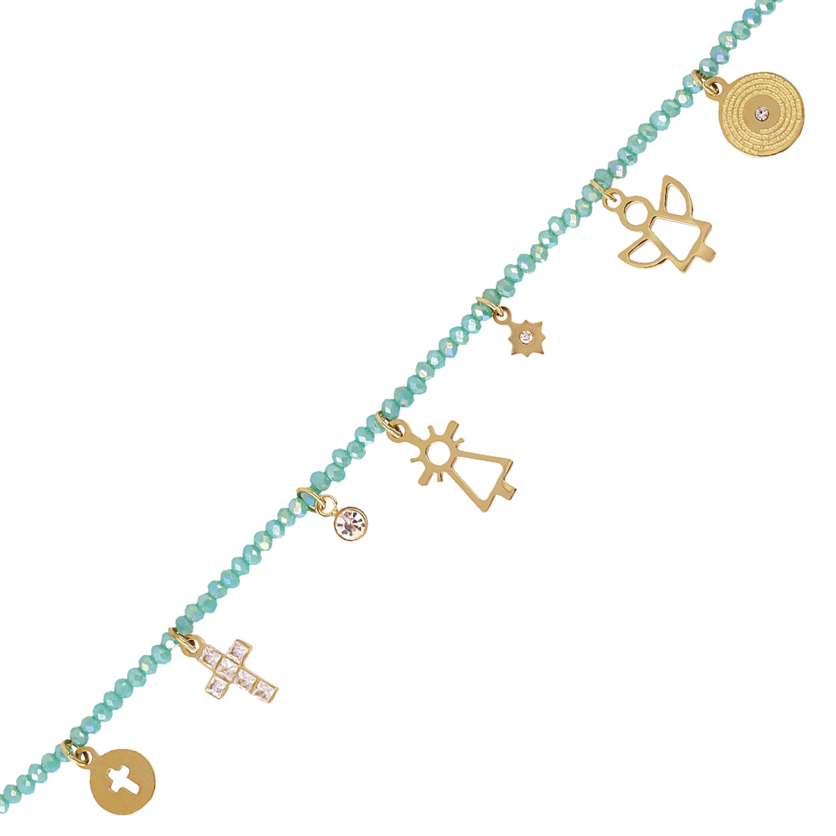 Pulsera Faith Vita Turquesa Anartxy