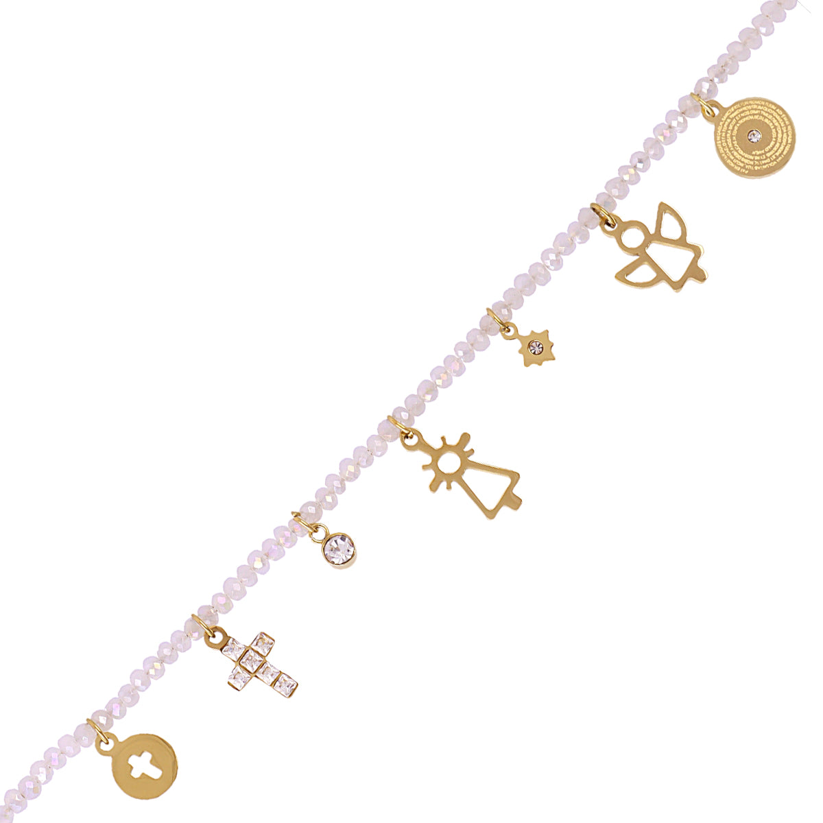 Pulsera Faith Vita Blanco Anartxy