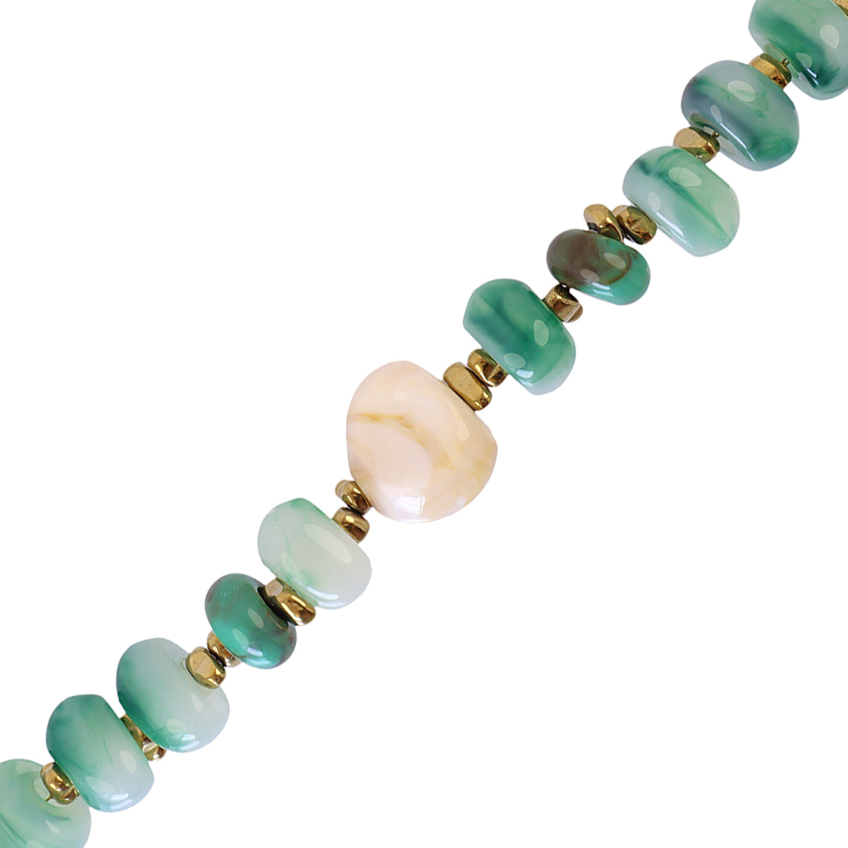 Marbles Soul CPU324 bracelet, steel and recycled resin, full color