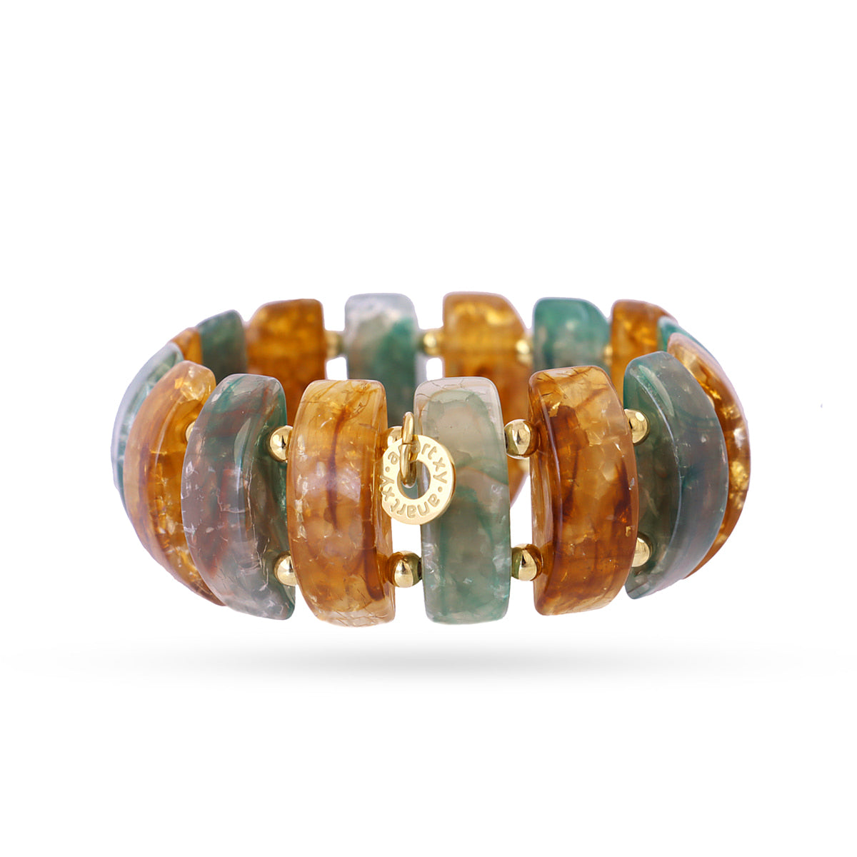 Pulsera Marbles Cairo Turquesa Anartxy