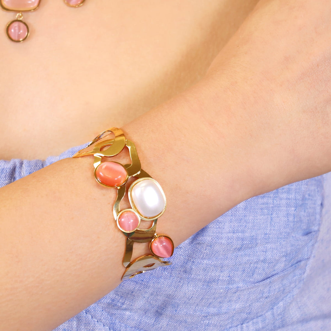 Pulsera Mirage Luma Rosa Anartxy