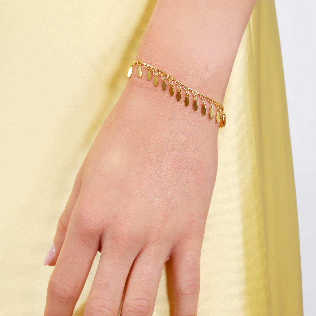 Pulsera Flair Leaves Dorado Anartxy