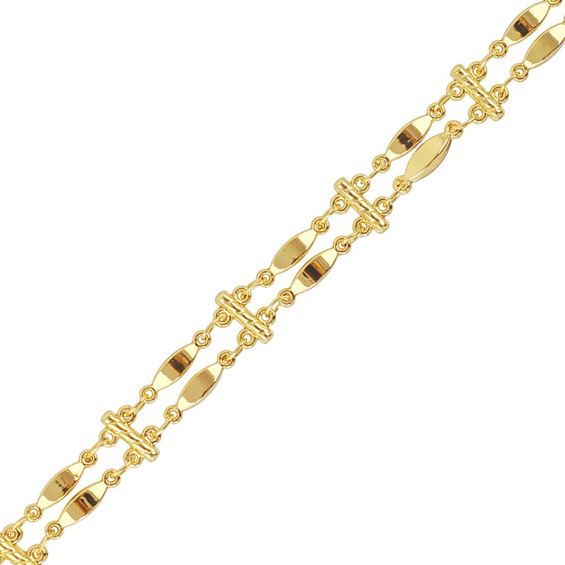 Pulsera Flair Flat Dorado Anartxy