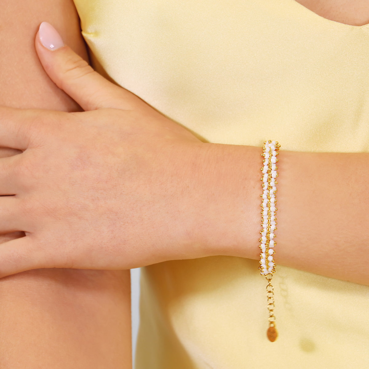 Pulsera Flair Colunga Blanco Anartxy