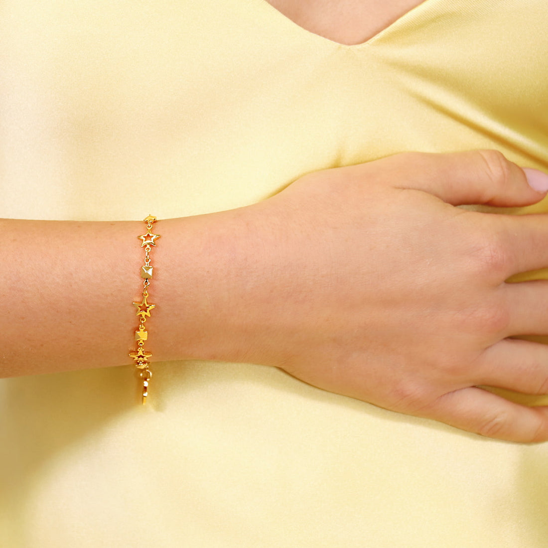 Pulsera Flair Constellation Dorado Anartxy