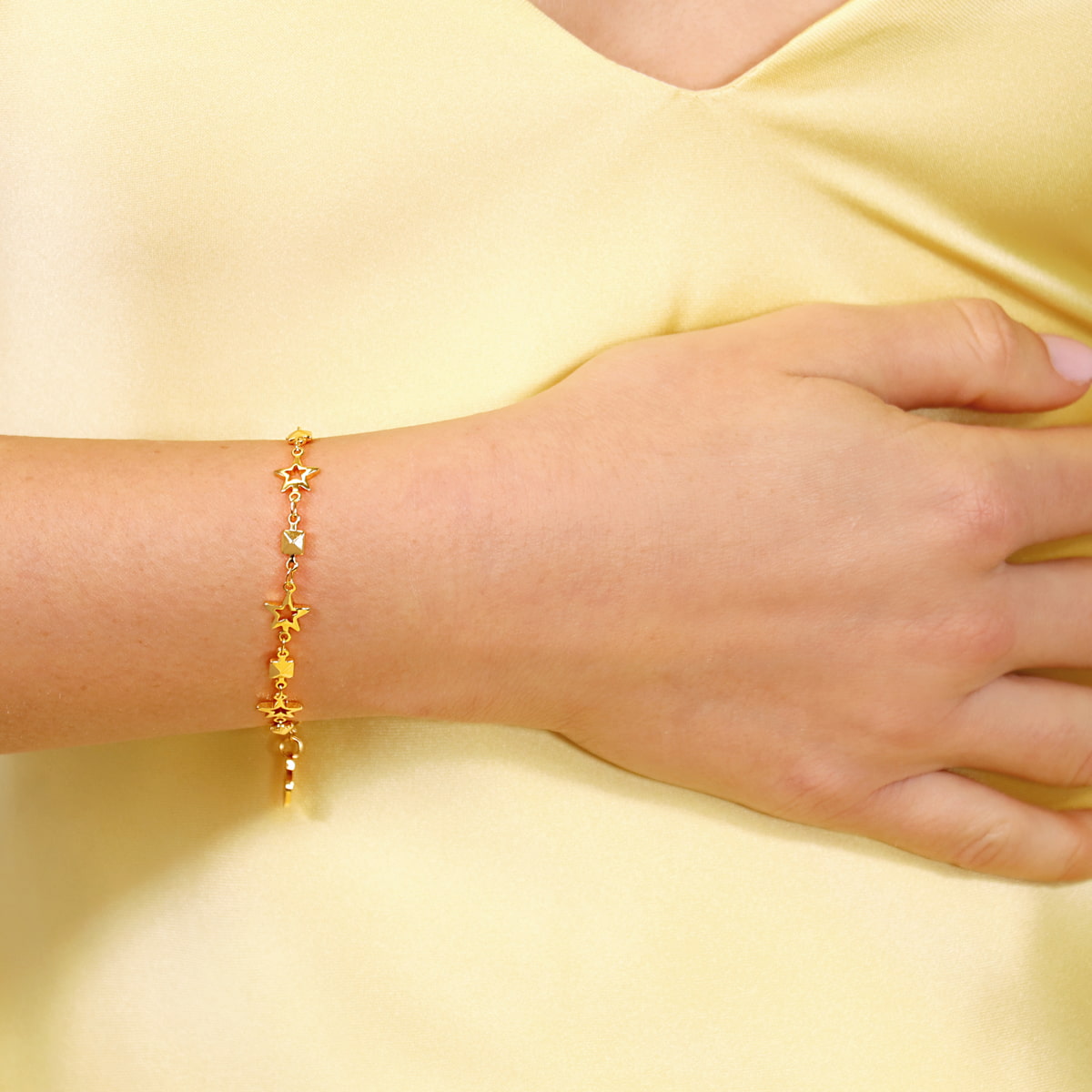 Pulsera Flair Constellation Dorado Anartxy