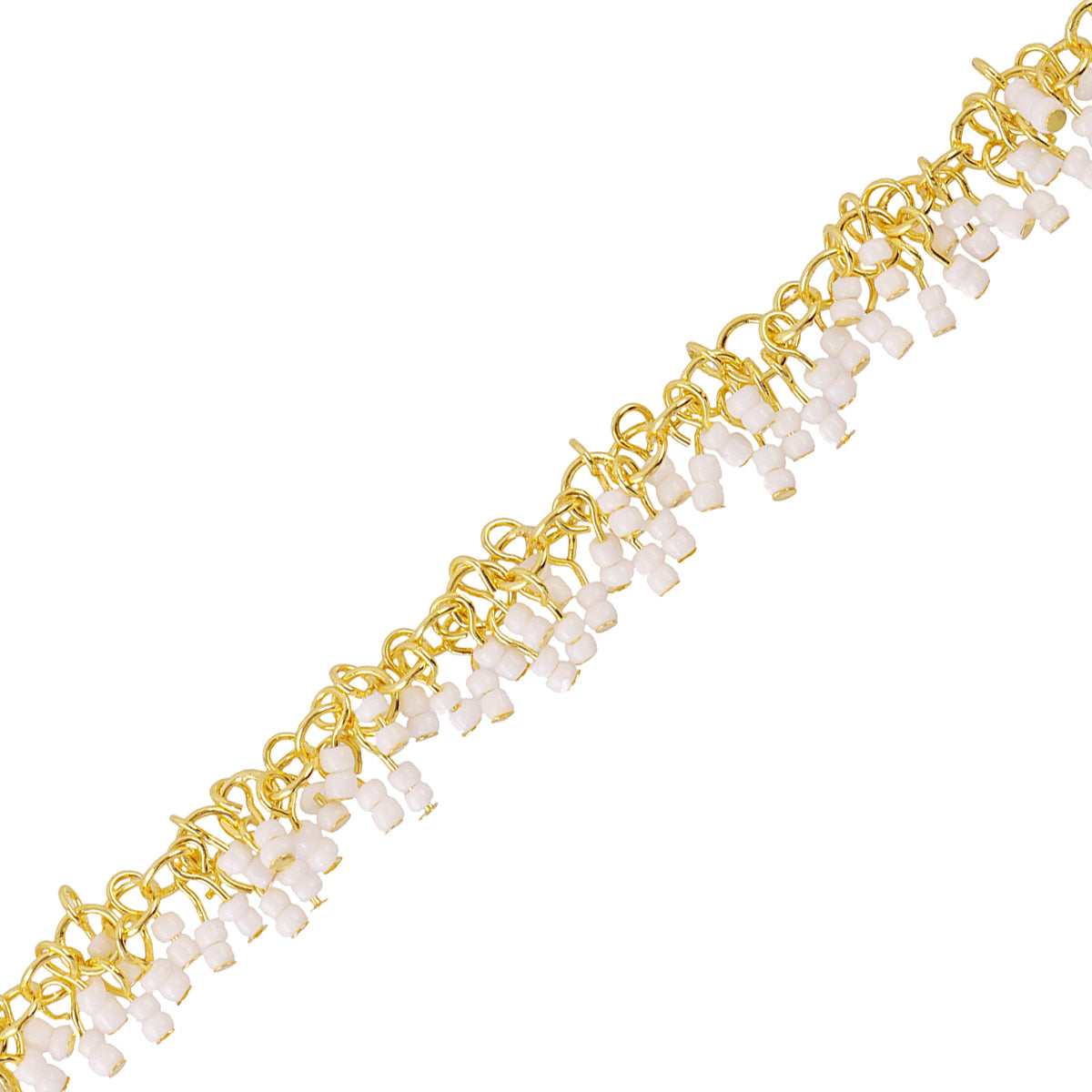 Pulsera Flair Inlay Blanco Anartxy