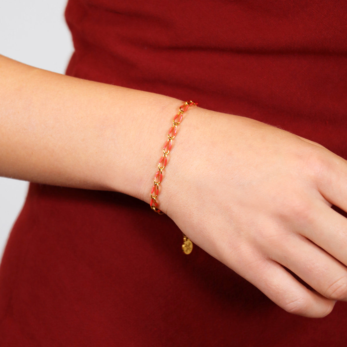 Pulsera Essentials Brillance Rojo Anartxy