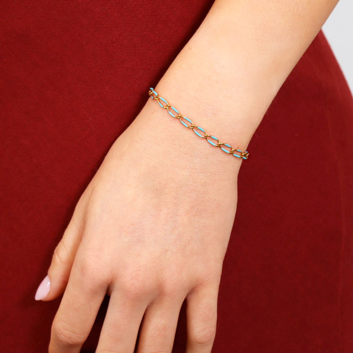 Pulsera Essentials Brillance Turquesa Anartxy