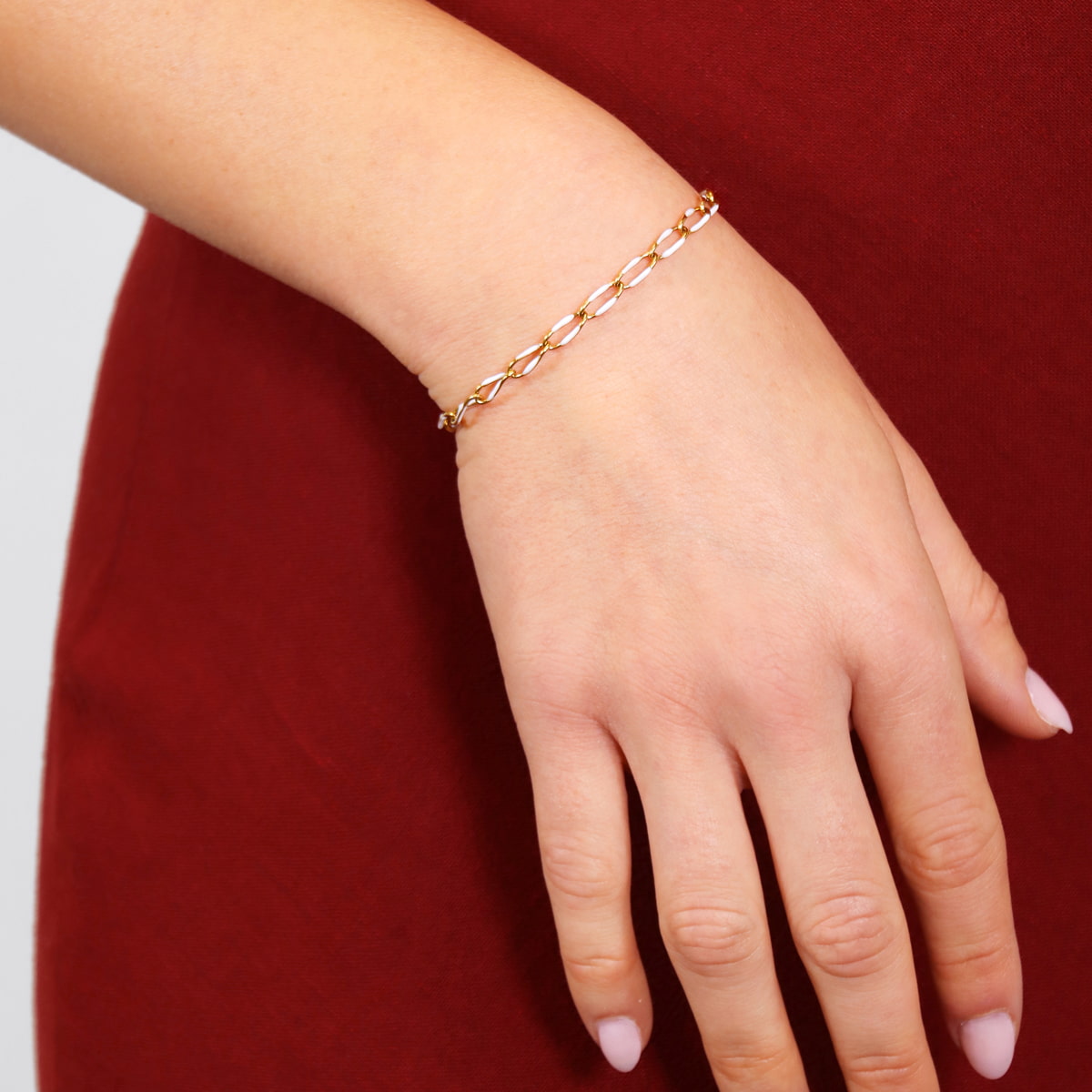 Pulsera Essentials Brillance Blanco Anartxy