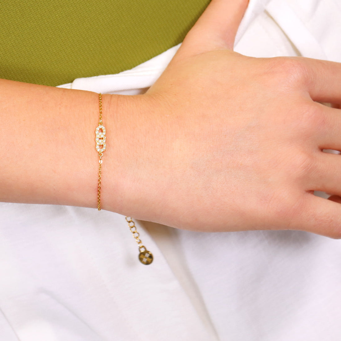 Pulsera Shine Within Dorado Anartxy