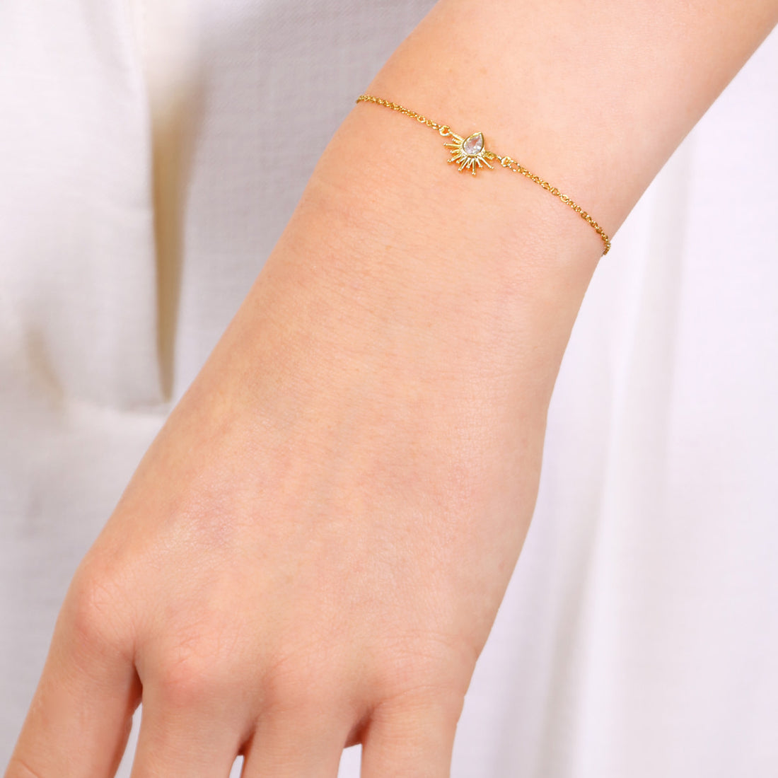 Pulsera Shine Lumi Dorado Anartxy