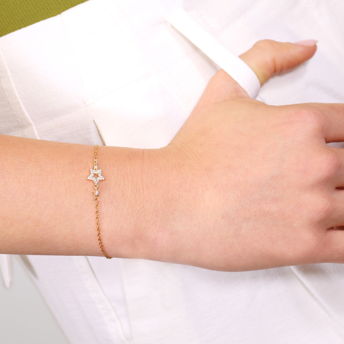 Pulsera Shine Dream Dorado Anartxy