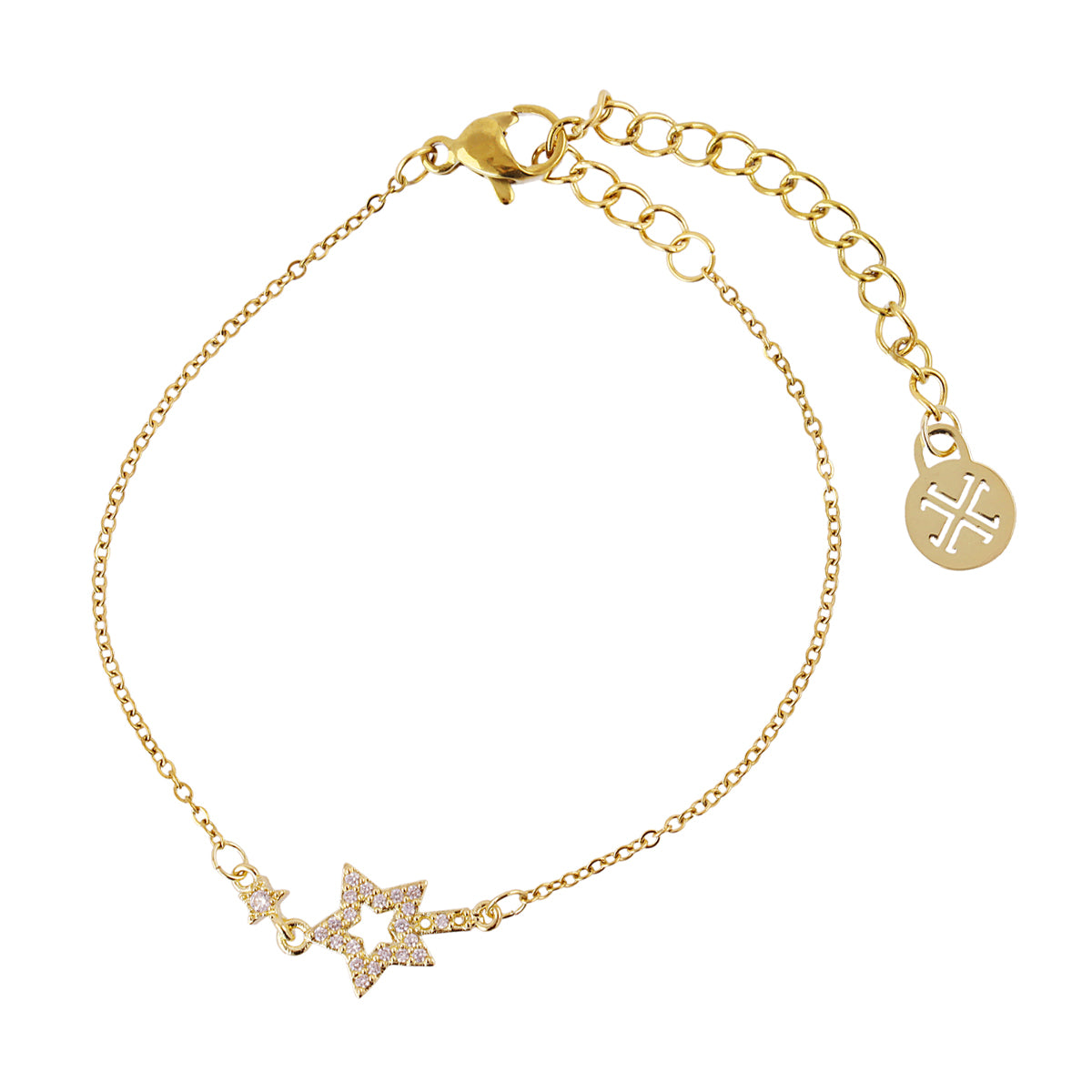 Pulsera Shine Dream Dorado Anartxy