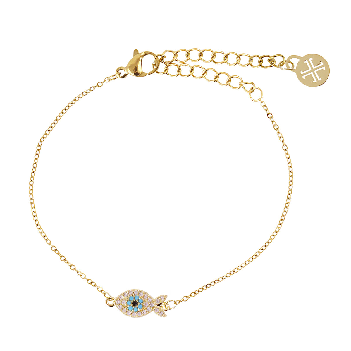 Pulsera Shine Infinite Dorado Anartxy