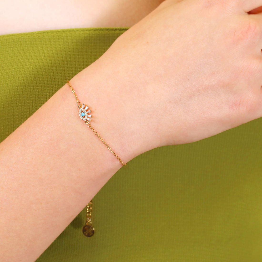 Pulsera Shine Lucent Dorado Anartxy