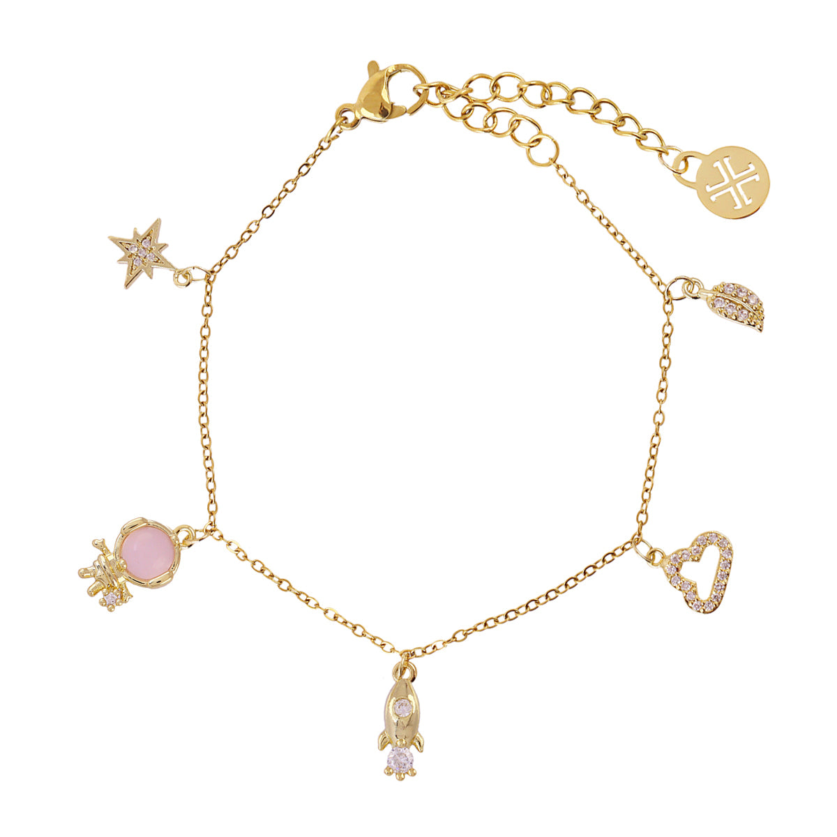 Pulsera Shine Fine Dorado Anartxy