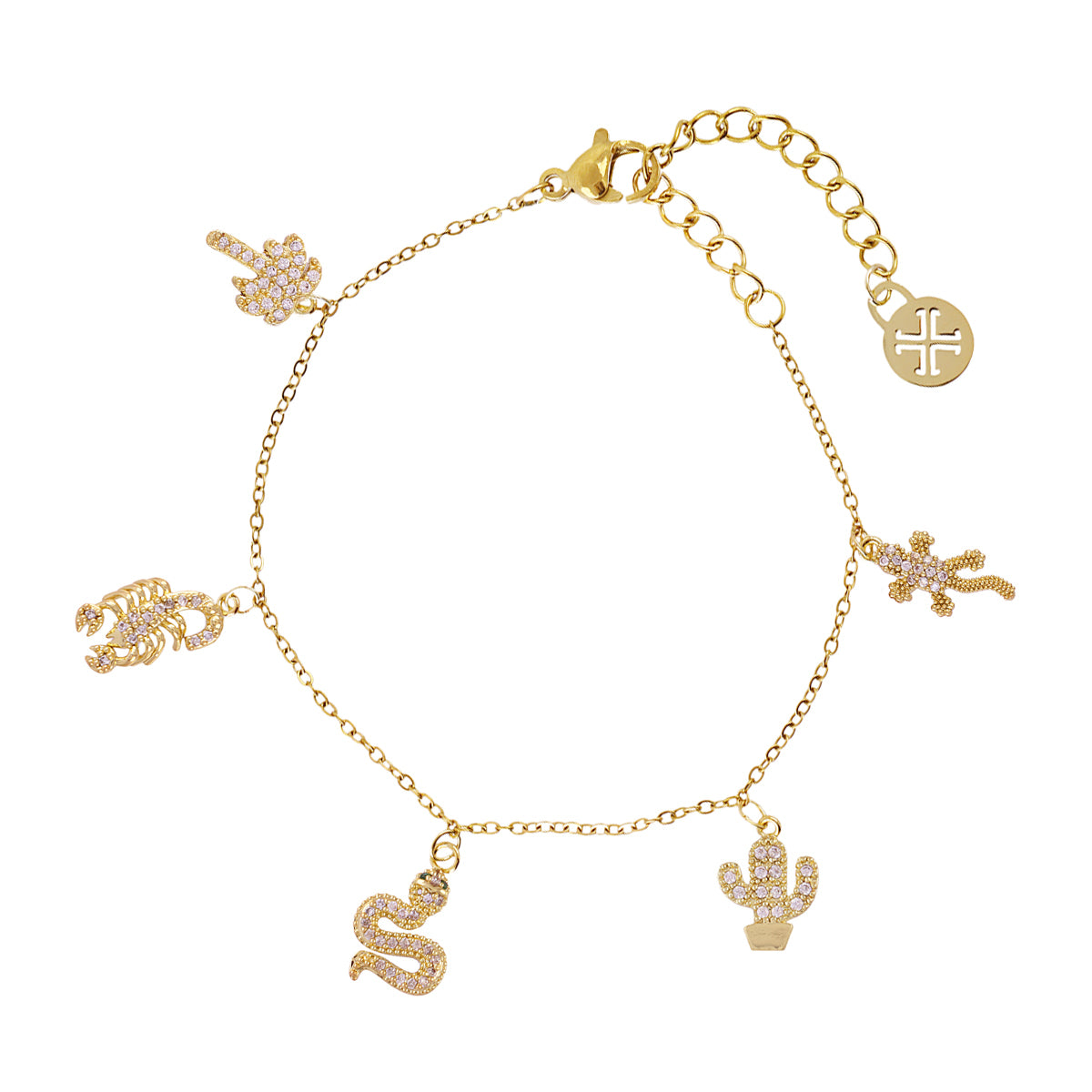 Pulsera Shine Sahara Dorado Anartxy