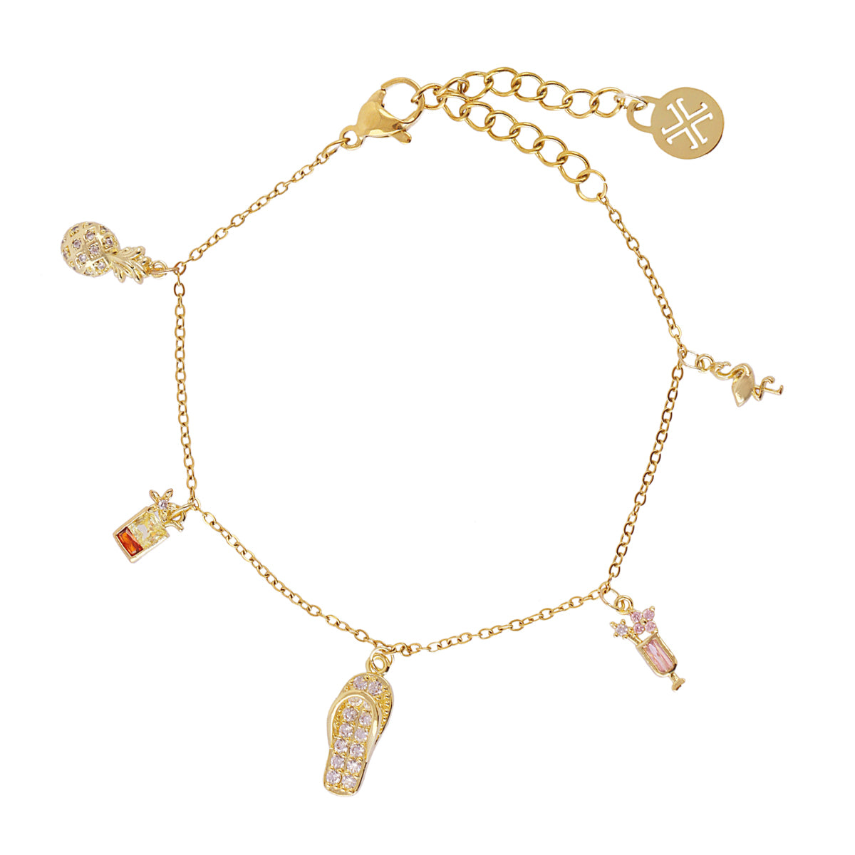 Pulsera Shine Summery Dorado Anartxy