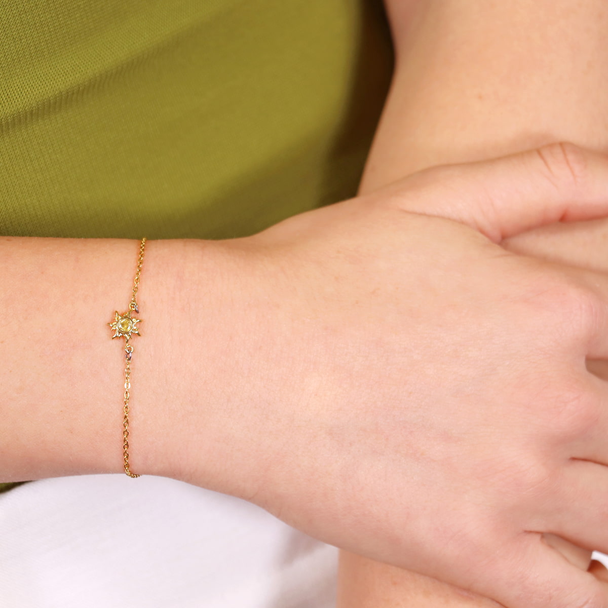 Pulsera Shine May Dorado Anartxy