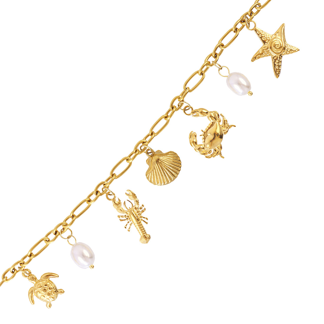 Pulsera Coast Neptune Dorado Anartxy