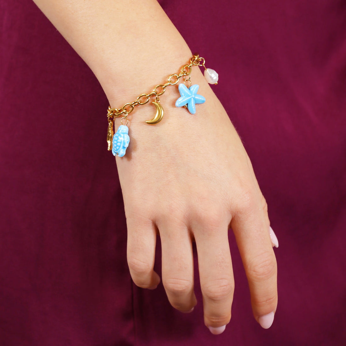 Pulsera Coast Siren Dorado Anartxy