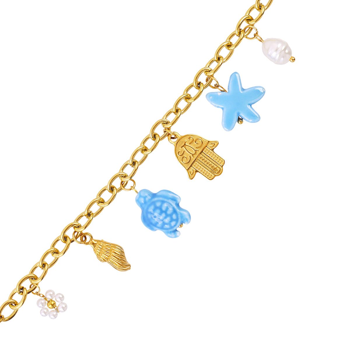 Pulsera Coast Siren Dorado Anartxy