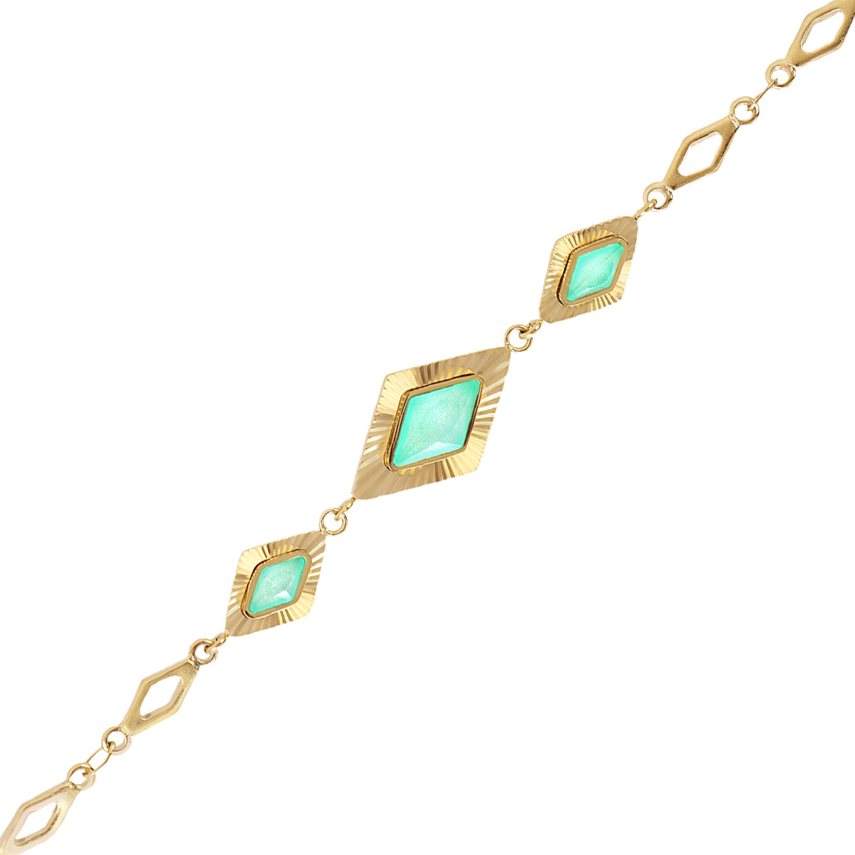 Pulsera Prisma Caelix Verde Anartxy