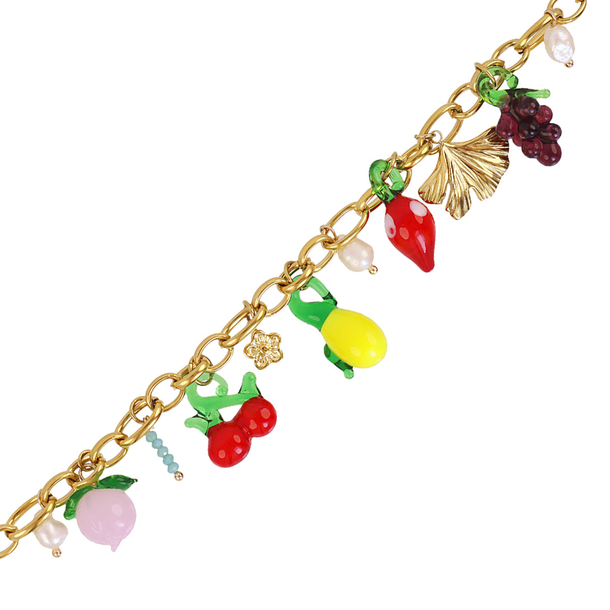 Pulsera Vine Figgy Dorado Anartxy