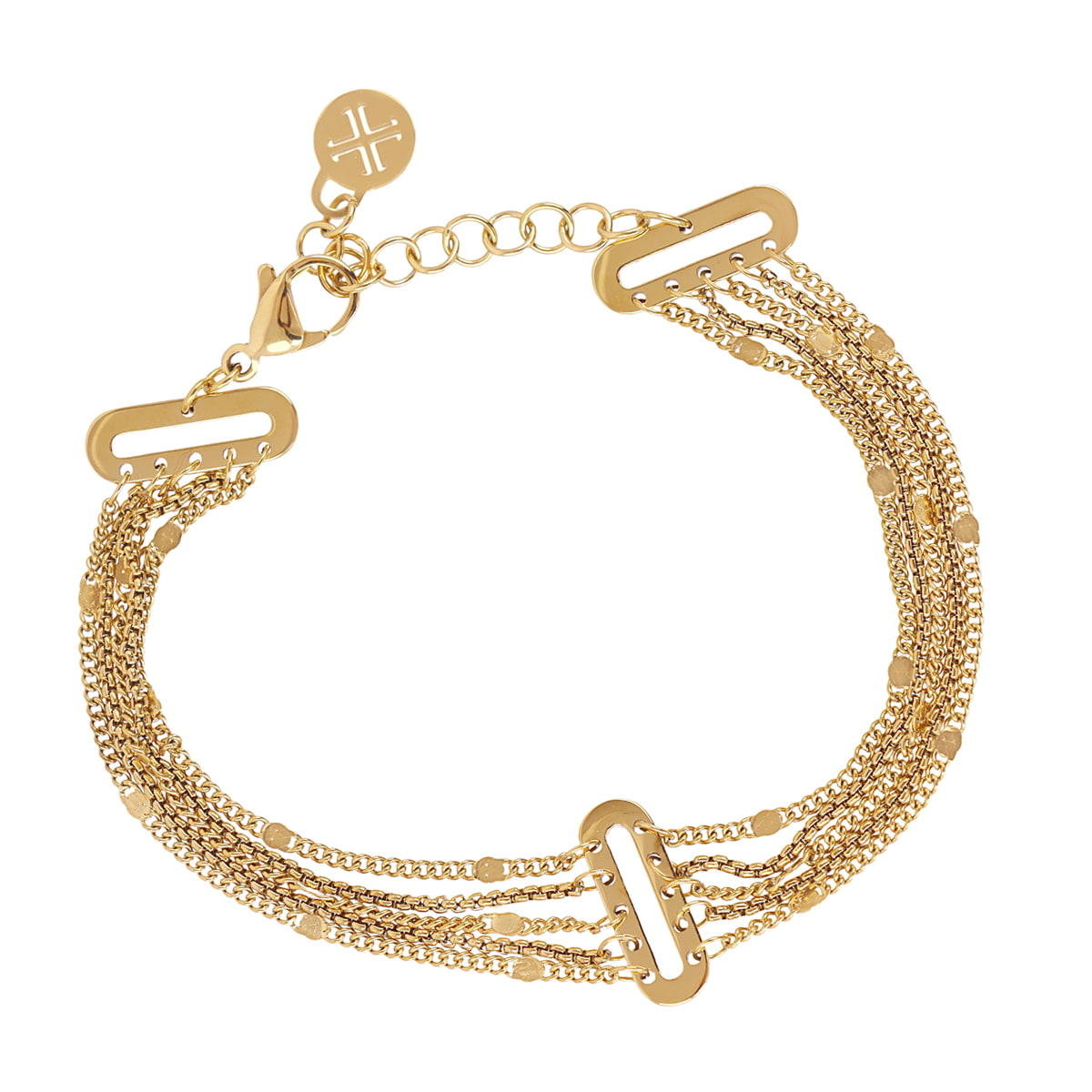 Pulsera Rainfall Maira Dorado Anartxy