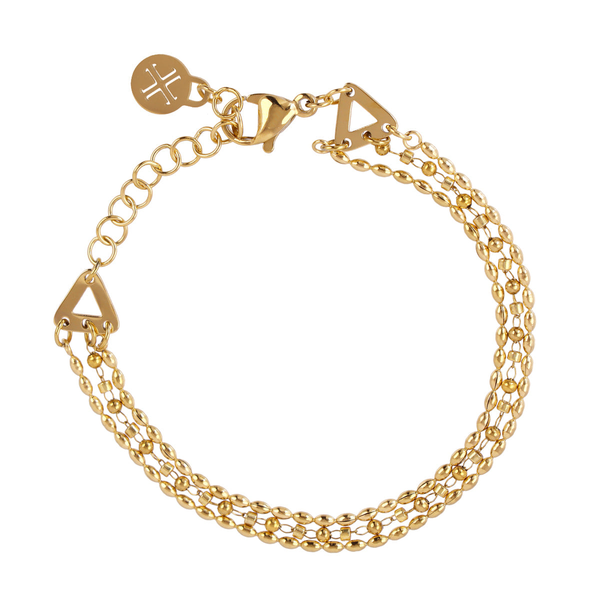 Pulsera Rainfall Majesty Dorado Anartxy