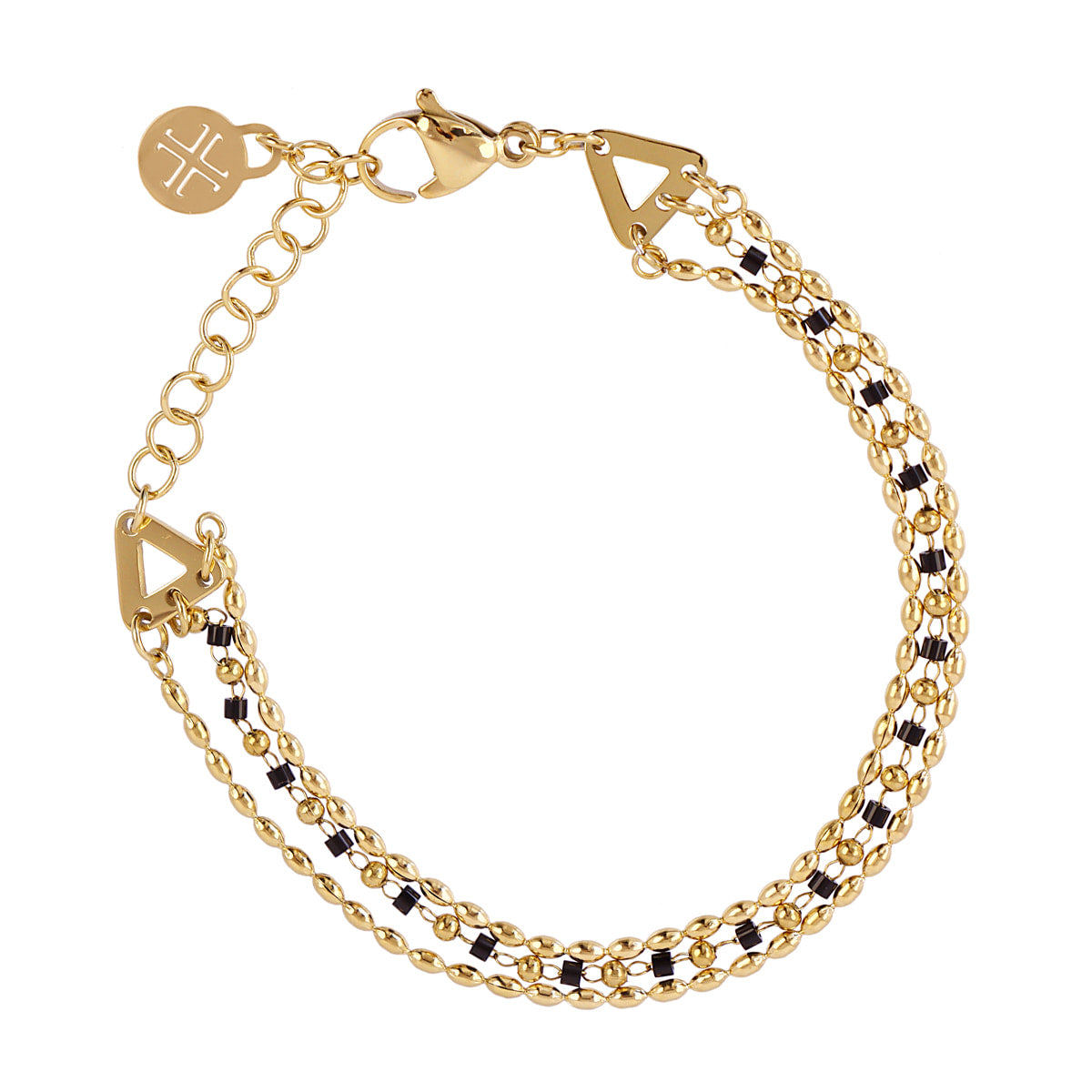 Pulsera Rainfall Majesty Negro Anartxy